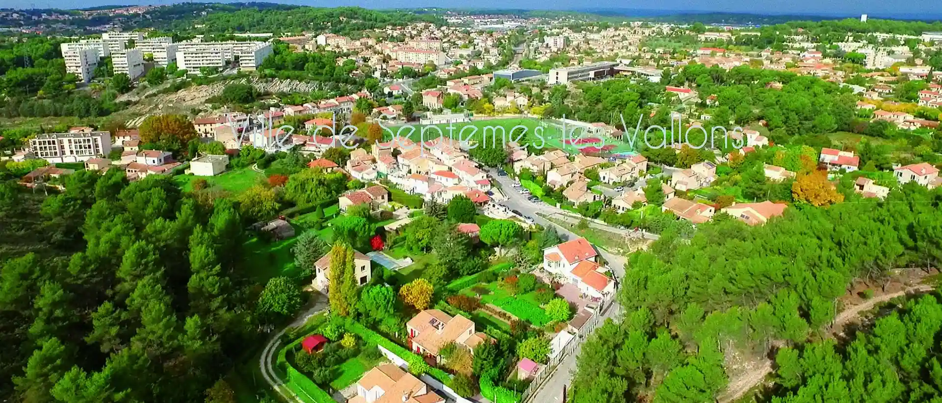 Vue de la commune, Septèmes-les-Vallons