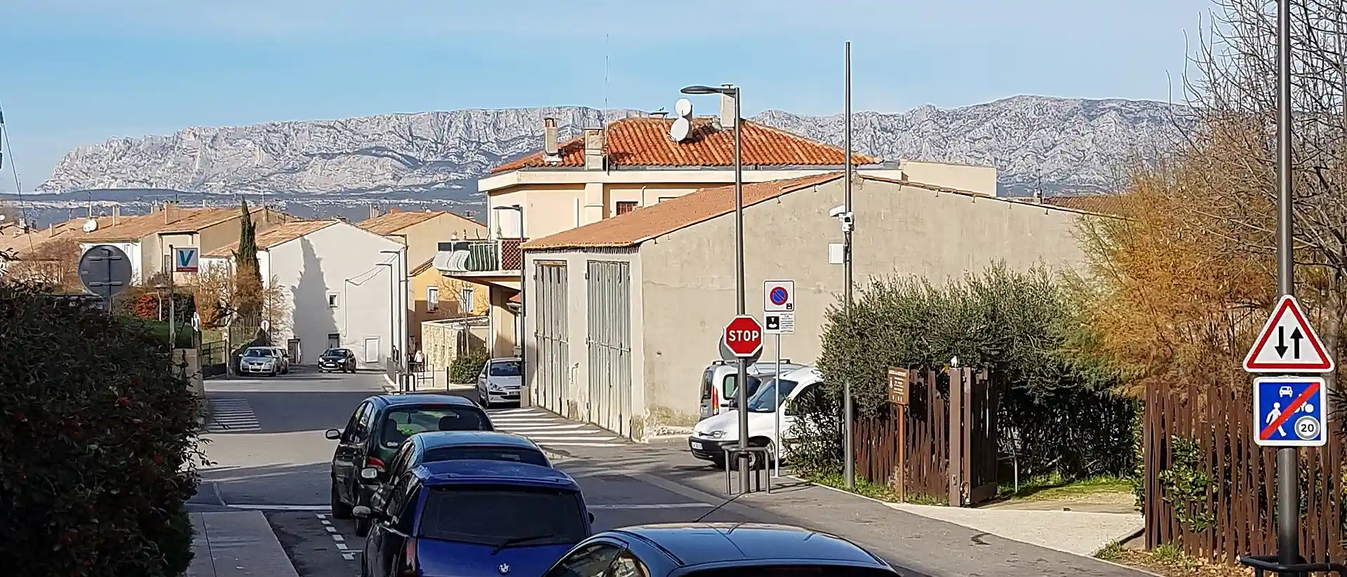 Vue de la commune, Trets