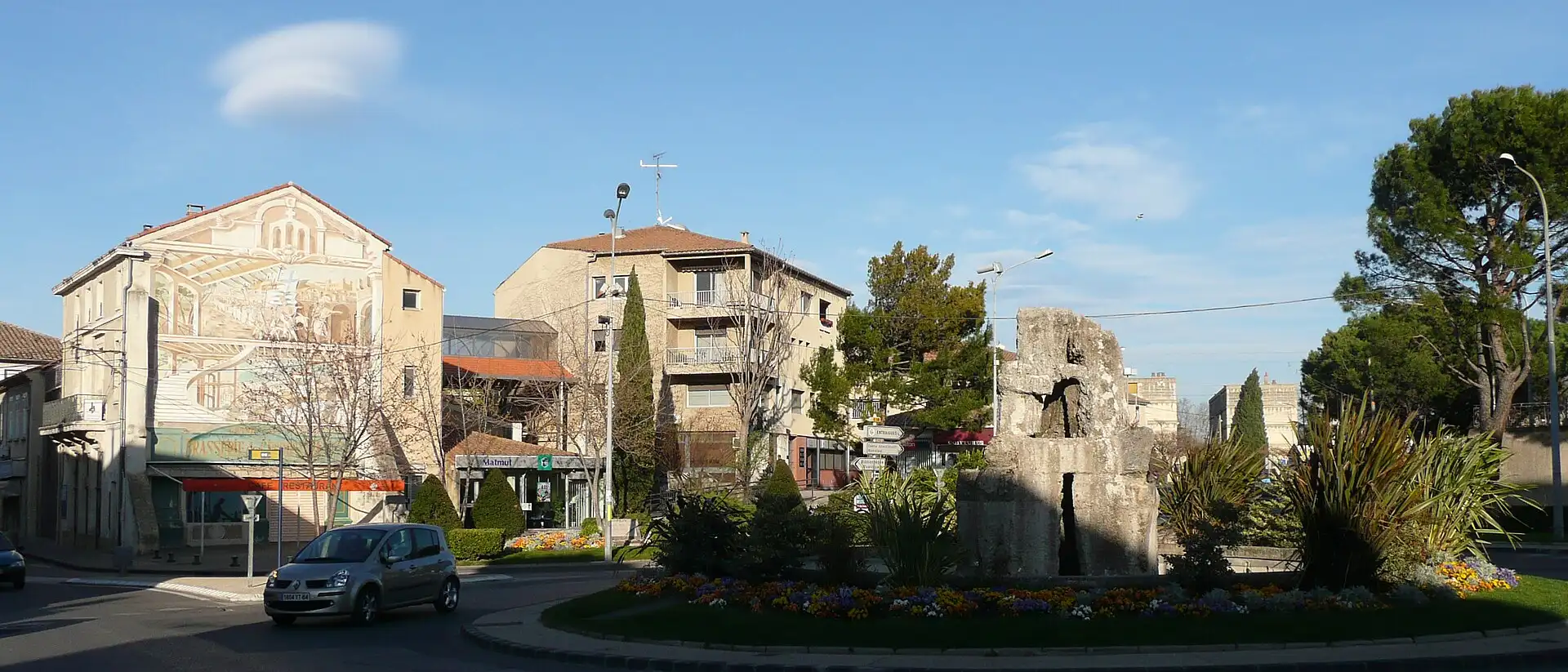 Vue de la commune, Sorgues