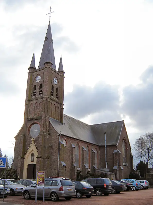 Église catholique Sainte-Marguerite à hameau Sainte-Marguerite, Comines