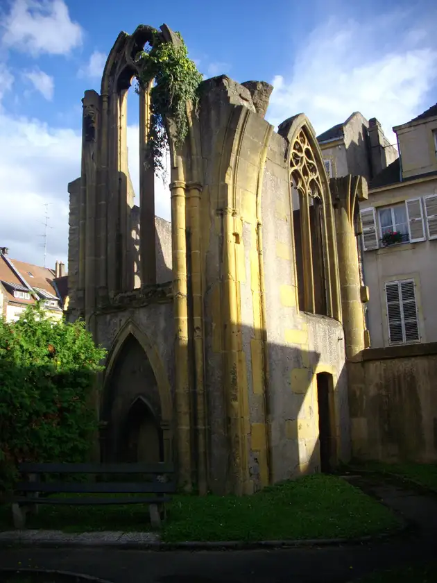 Église des Grands Carmes (ruines de l'ancienne), Metz