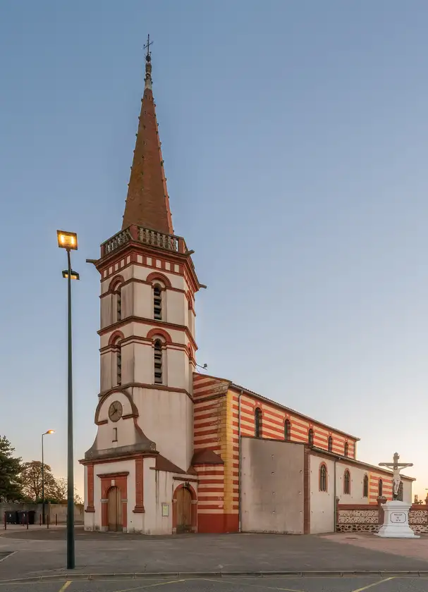 Église Saint-Clair de Saint-Clar-de-Rivière, Muret