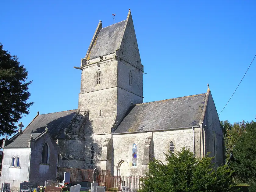 Église Saint-Côme et Saint-Damien d'Angoville au Plain, Carentan-les-Marais