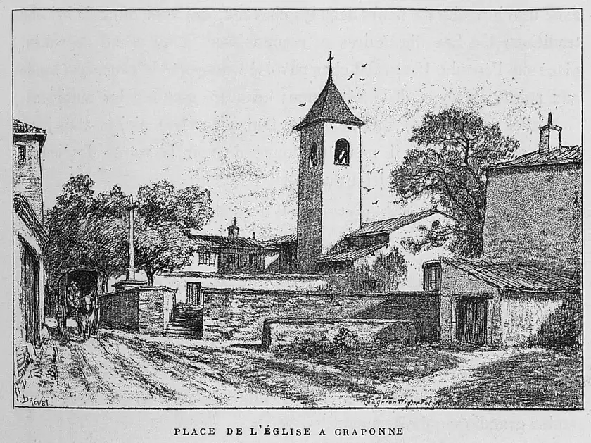 Église Saint-Cyr-et-Saint-Fortunat, Craponne