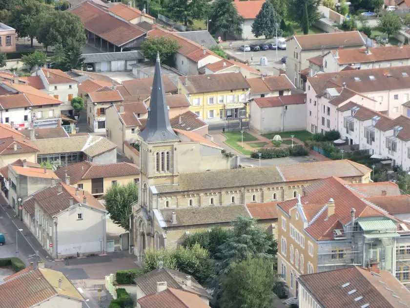 Église Saint-Romain, Miribel